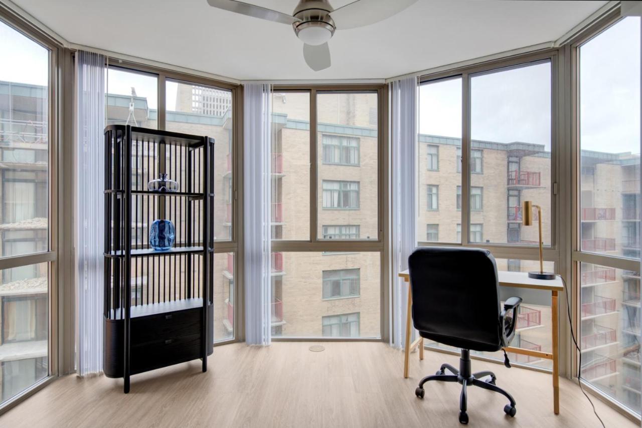 Apartamento Mount Vernon 1br W Gym Pool Nr Georgetown Law Wdc-270 *